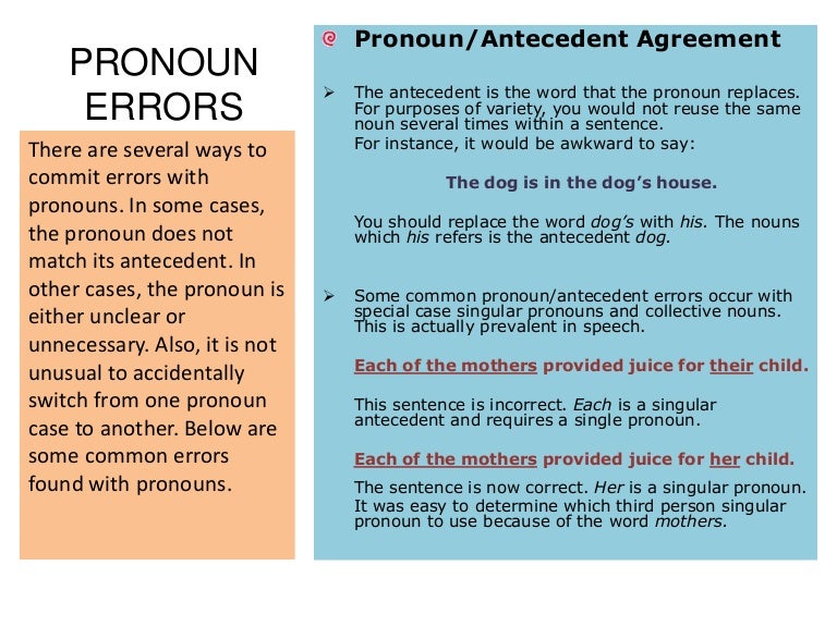pronoun